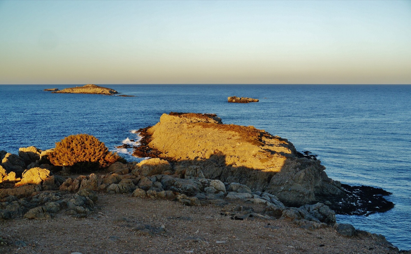 Rocky coast at Cape Apostolos Andreas