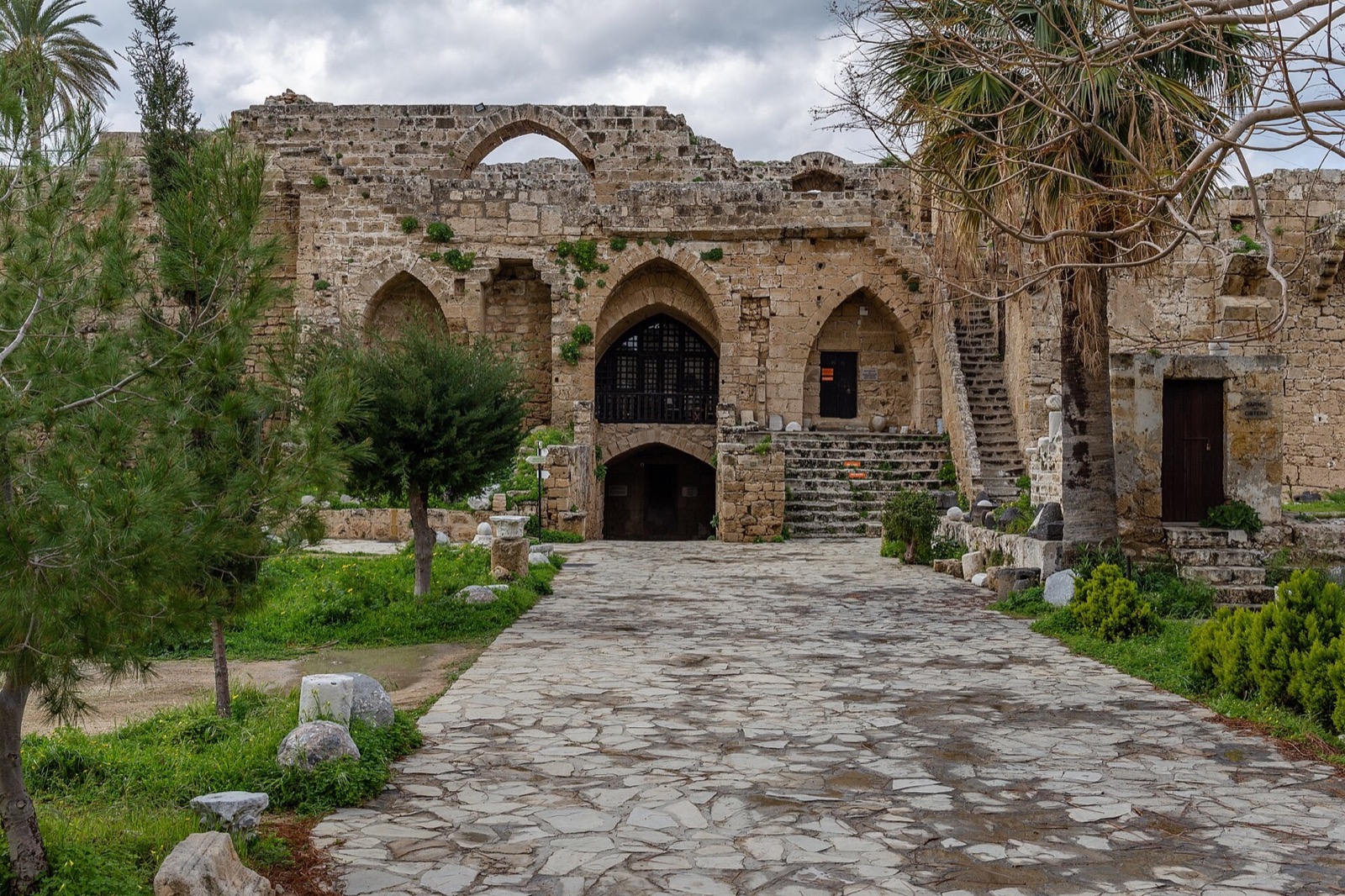Kyrenia Castle beside the old harbour